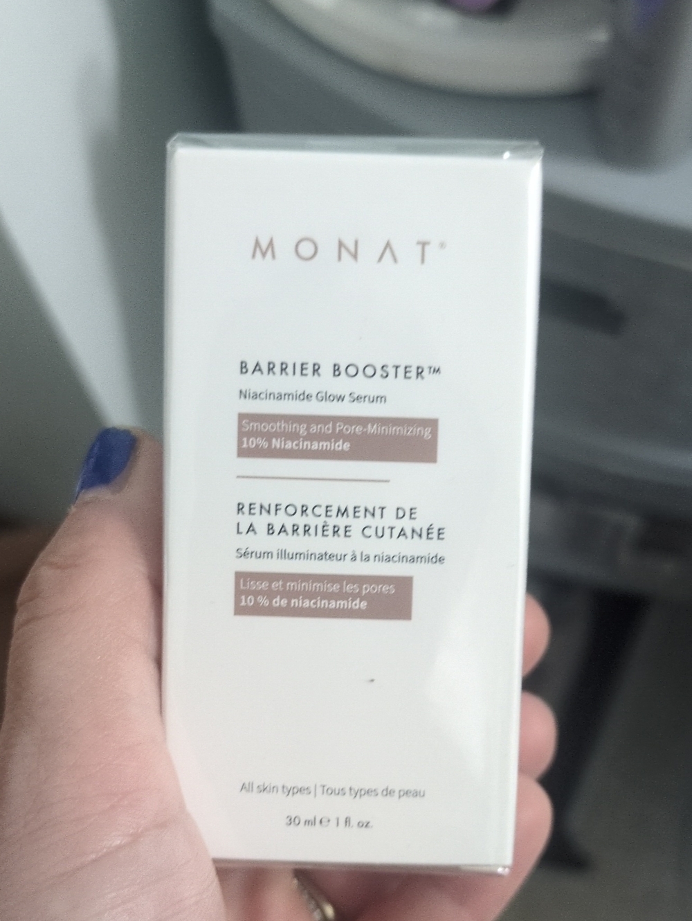 MONAT Barrier Booster Niacinamide Glow Serum - White Packaging